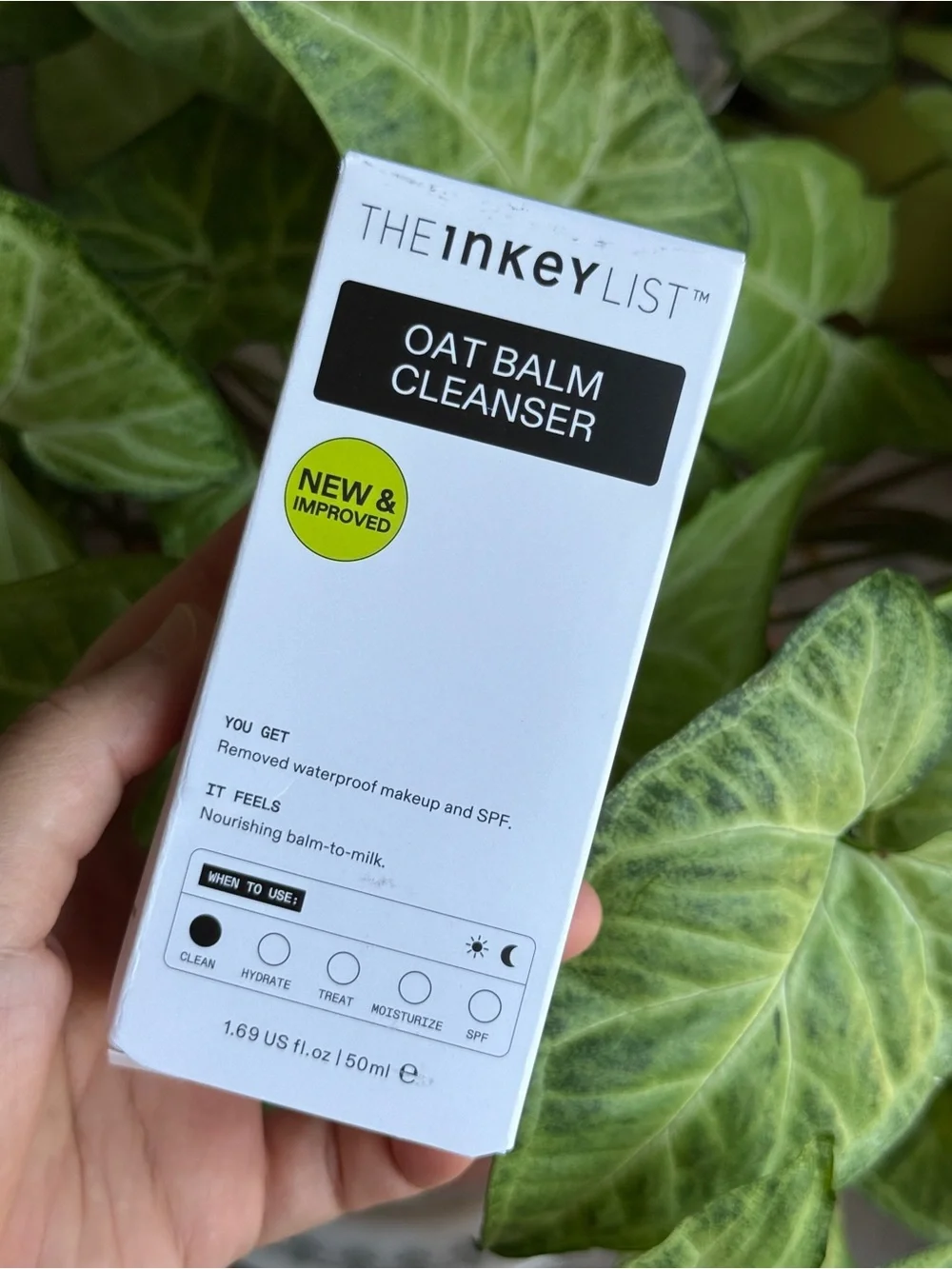 The INKEY List Oat Cleansing Balm – 50ml | Brand New